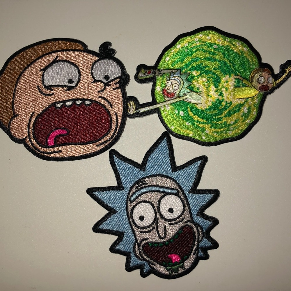Rick & Morty Patches